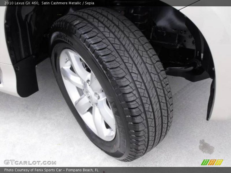 Satin Cashmere Metallic / Sepia 2010 Lexus GX 460