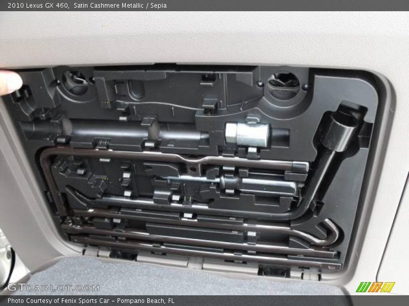Satin Cashmere Metallic / Sepia 2010 Lexus GX 460