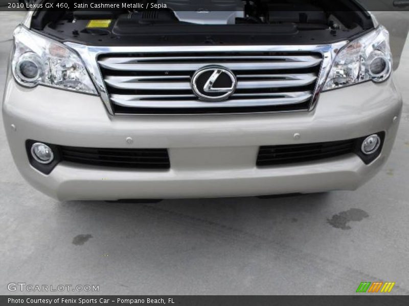 Satin Cashmere Metallic / Sepia 2010 Lexus GX 460