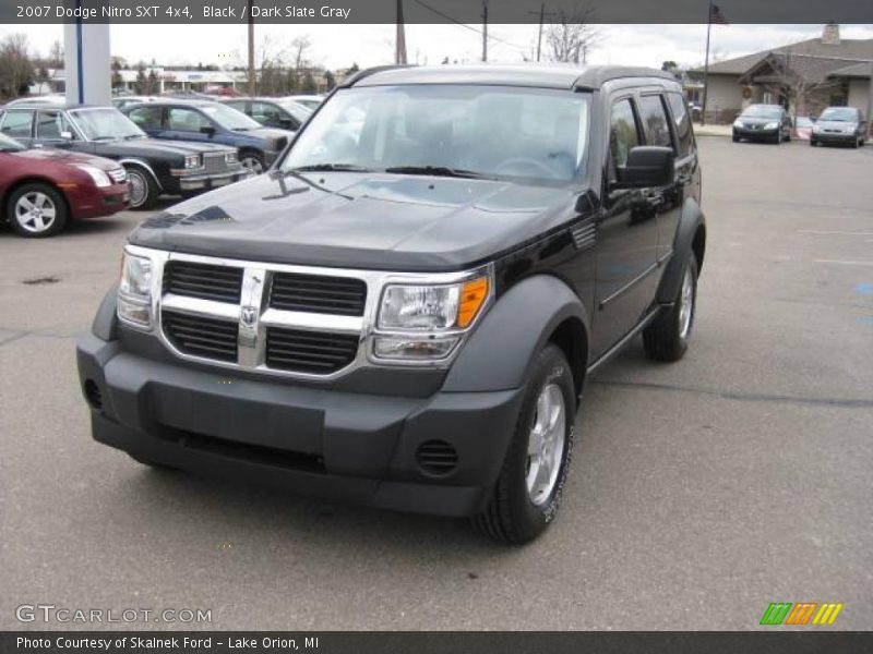 Black / Dark Slate Gray 2007 Dodge Nitro SXT 4x4