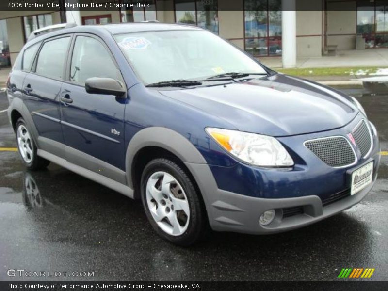 Neptune Blue / Graphite Black 2006 Pontiac Vibe