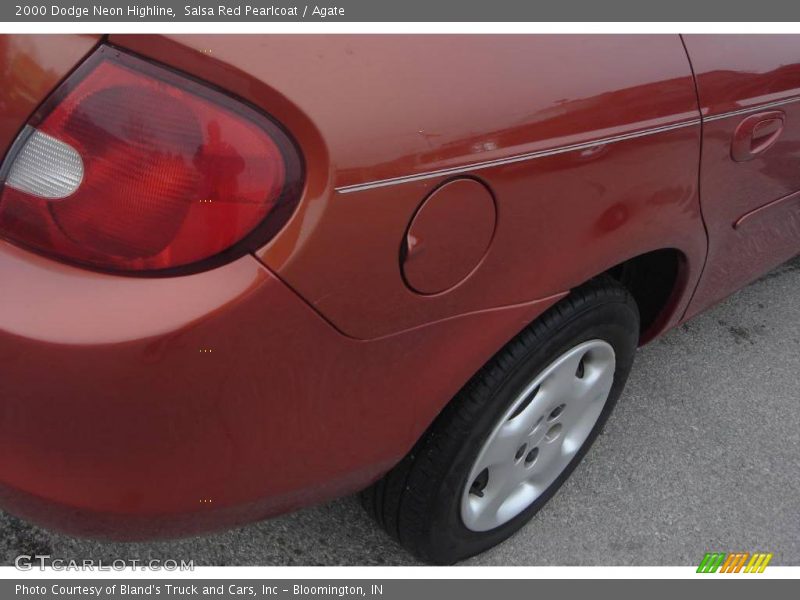 Salsa Red Pearlcoat / Agate 2000 Dodge Neon Highline