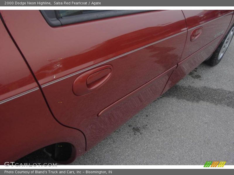 Salsa Red Pearlcoat / Agate 2000 Dodge Neon Highline