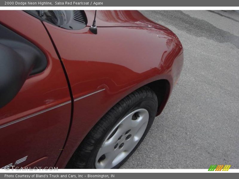 Salsa Red Pearlcoat / Agate 2000 Dodge Neon Highline