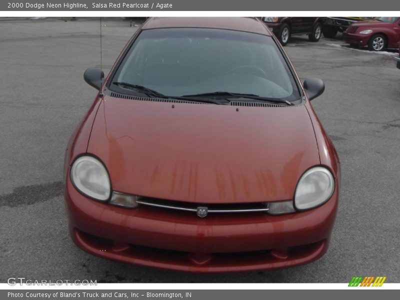 Salsa Red Pearlcoat / Agate 2000 Dodge Neon Highline