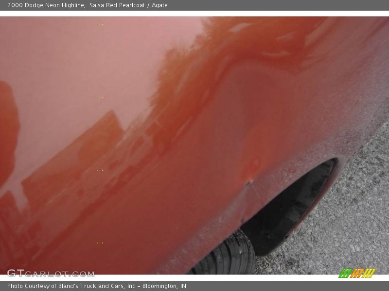Salsa Red Pearlcoat / Agate 2000 Dodge Neon Highline