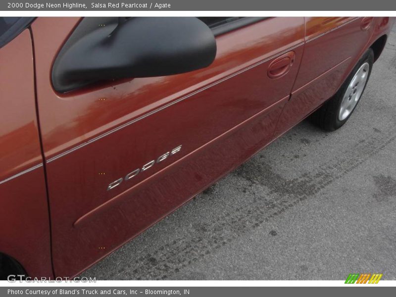 Salsa Red Pearlcoat / Agate 2000 Dodge Neon Highline