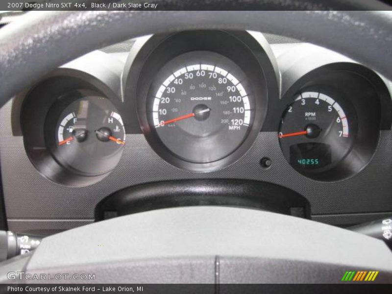 Black / Dark Slate Gray 2007 Dodge Nitro SXT 4x4