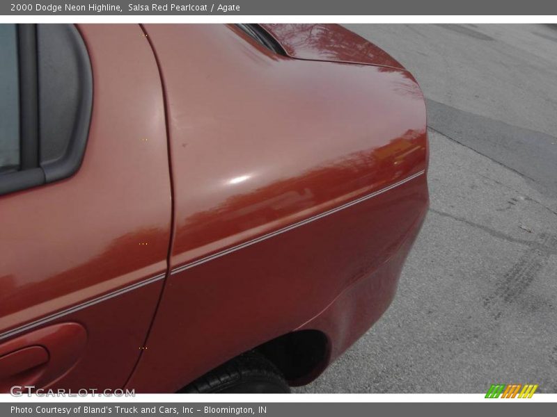 Salsa Red Pearlcoat / Agate 2000 Dodge Neon Highline