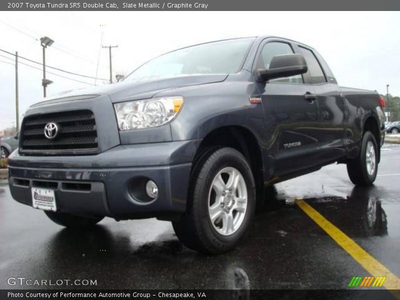 Slate Metallic / Graphite Gray 2007 Toyota Tundra SR5 Double Cab