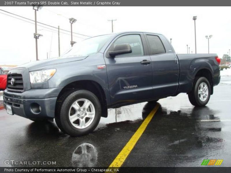 Slate Metallic / Graphite Gray 2007 Toyota Tundra SR5 Double Cab