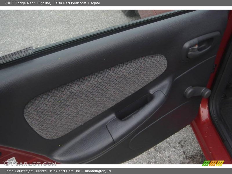 Salsa Red Pearlcoat / Agate 2000 Dodge Neon Highline