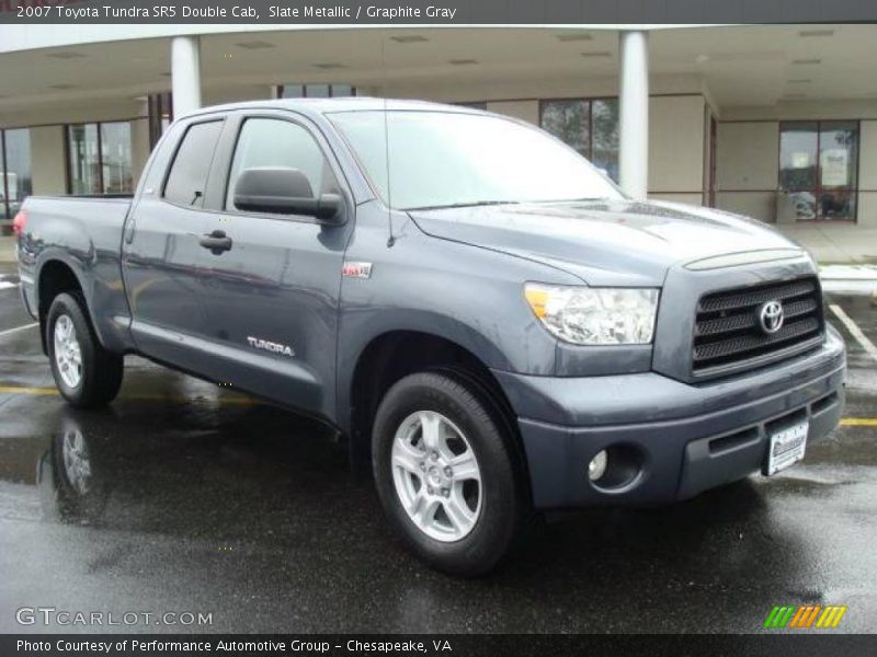 Slate Metallic / Graphite Gray 2007 Toyota Tundra SR5 Double Cab