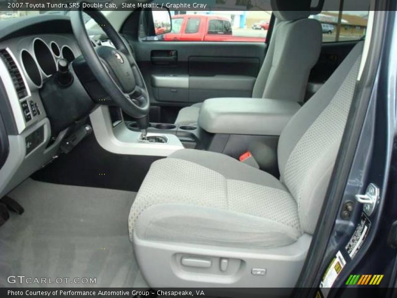 Slate Metallic / Graphite Gray 2007 Toyota Tundra SR5 Double Cab