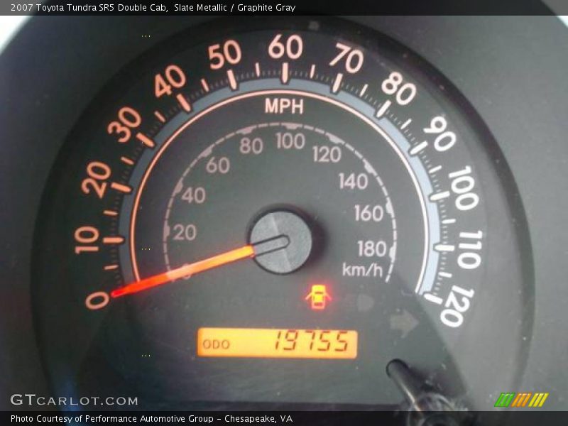 Slate Metallic / Graphite Gray 2007 Toyota Tundra SR5 Double Cab