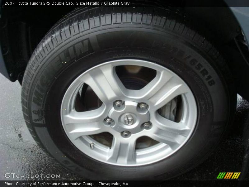 Slate Metallic / Graphite Gray 2007 Toyota Tundra SR5 Double Cab