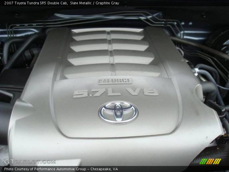 Slate Metallic / Graphite Gray 2007 Toyota Tundra SR5 Double Cab