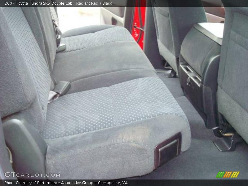 Radiant Red / Black 2007 Toyota Tundra SR5 Double Cab