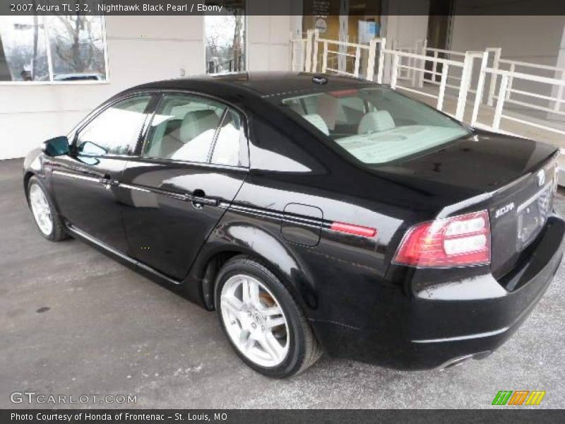 Nighthawk Black Pearl / Ebony 2007 Acura TL 3.2