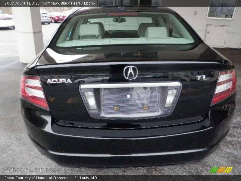 Nighthawk Black Pearl / Ebony 2007 Acura TL 3.2