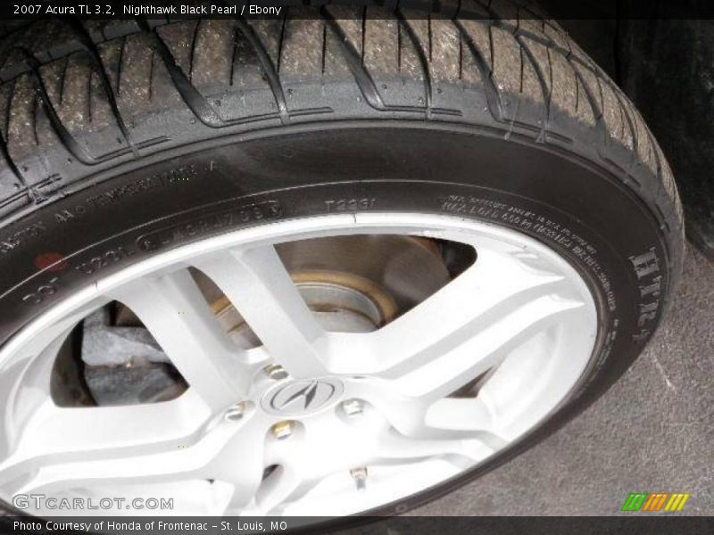 Nighthawk Black Pearl / Ebony 2007 Acura TL 3.2