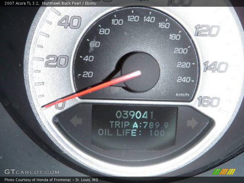 Nighthawk Black Pearl / Ebony 2007 Acura TL 3.2