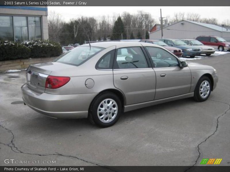 Pewter / Gray 2003 Saturn L Series L200 Sedan