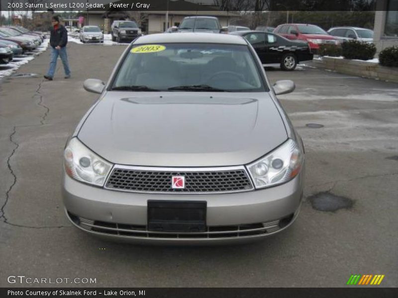 Pewter / Gray 2003 Saturn L Series L200 Sedan