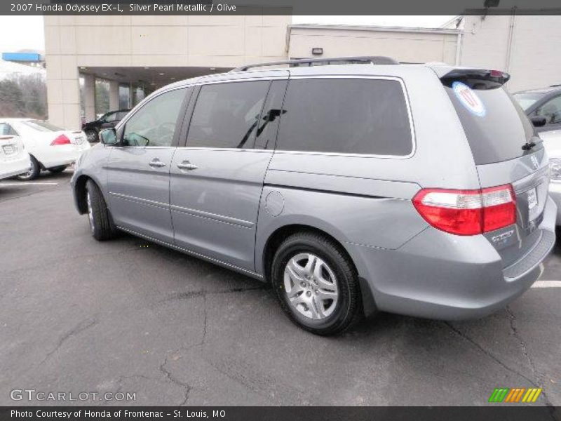 Silver Pearl Metallic / Olive 2007 Honda Odyssey EX-L