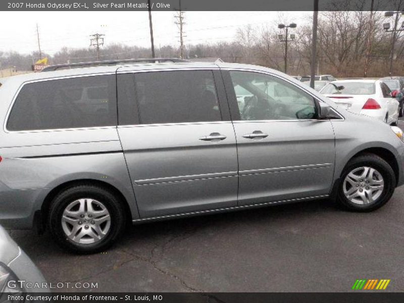 Silver Pearl Metallic / Olive 2007 Honda Odyssey EX-L