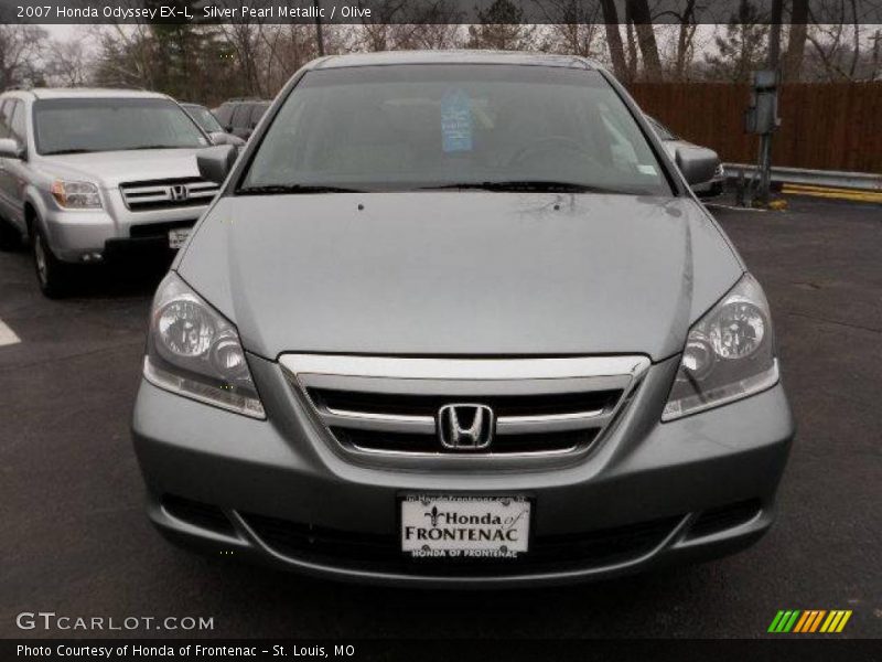 Silver Pearl Metallic / Olive 2007 Honda Odyssey EX-L