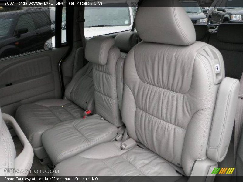 Silver Pearl Metallic / Olive 2007 Honda Odyssey EX-L