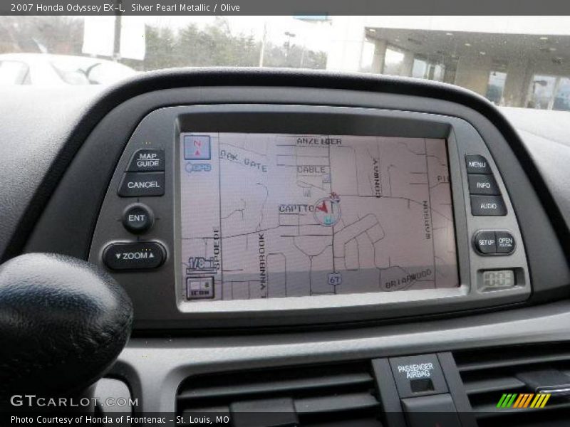 Silver Pearl Metallic / Olive 2007 Honda Odyssey EX-L