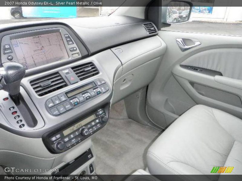 Silver Pearl Metallic / Olive 2007 Honda Odyssey EX-L