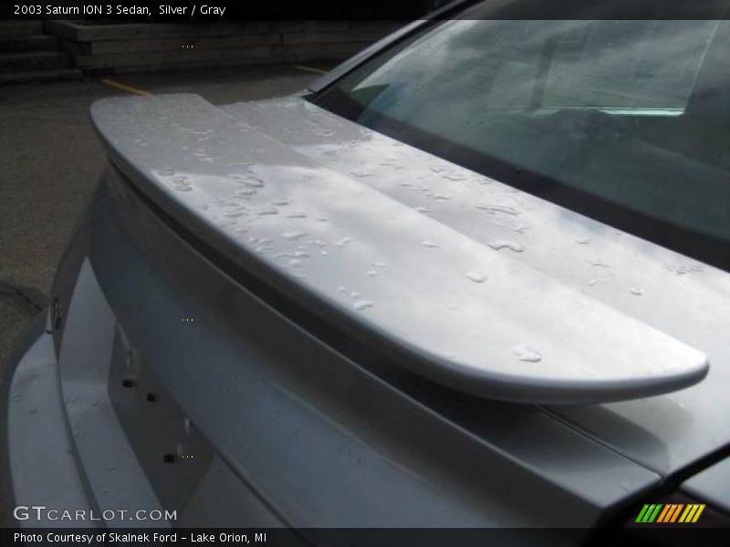 Silver / Gray 2003 Saturn ION 3 Sedan