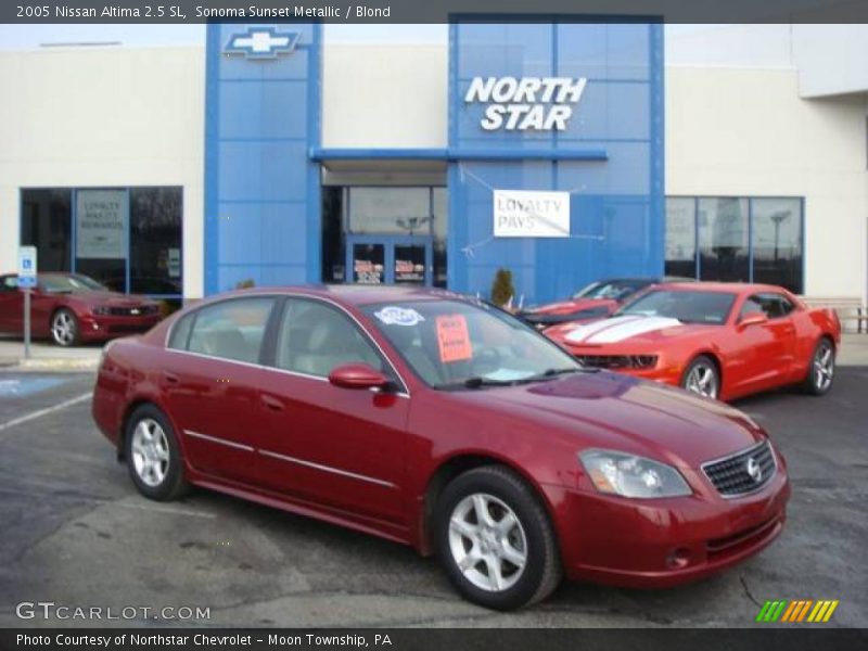 Sonoma Sunset Metallic / Blond 2005 Nissan Altima 2.5 SL