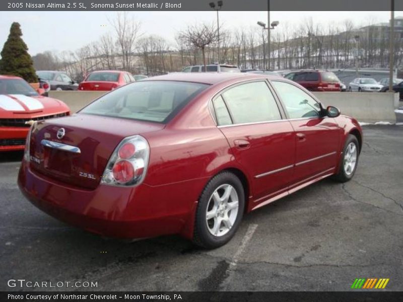 Sonoma Sunset Metallic / Blond 2005 Nissan Altima 2.5 SL