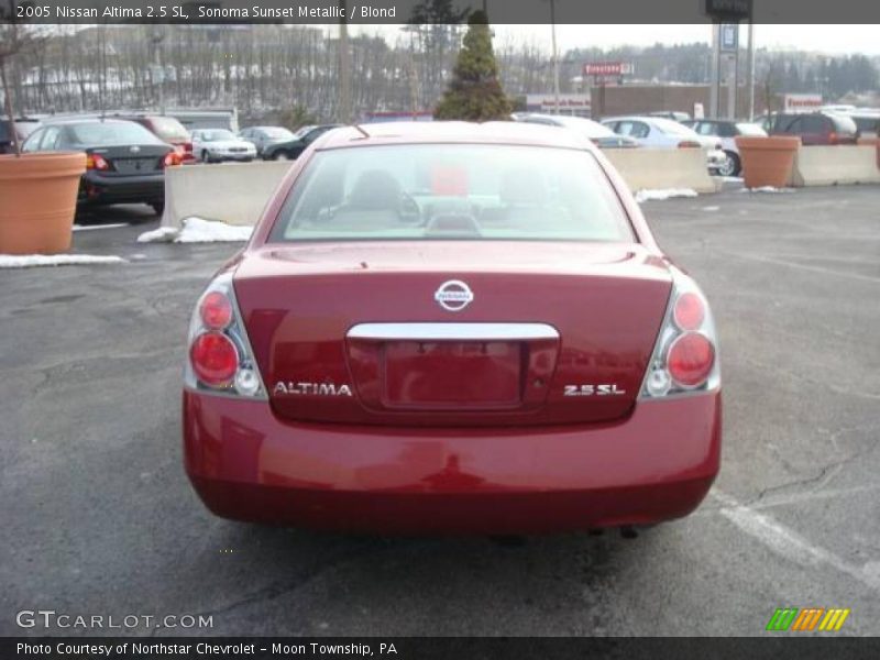 Sonoma Sunset Metallic / Blond 2005 Nissan Altima 2.5 SL