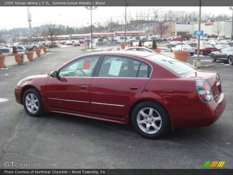Sonoma Sunset Metallic / Blond 2005 Nissan Altima 2.5 SL