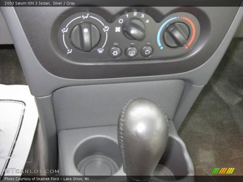 Silver / Gray 2003 Saturn ION 3 Sedan