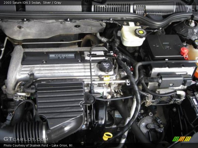 Silver / Gray 2003 Saturn ION 3 Sedan