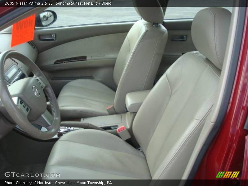 Sonoma Sunset Metallic / Blond 2005 Nissan Altima 2.5 SL