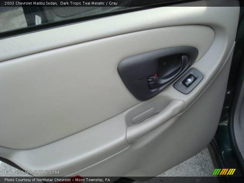 Dark Tropic Teal Metallic / Gray 2003 Chevrolet Malibu Sedan