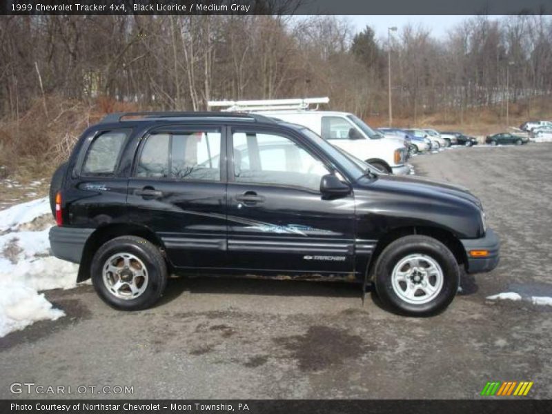 Black Licorice / Medium Gray 1999 Chevrolet Tracker 4x4