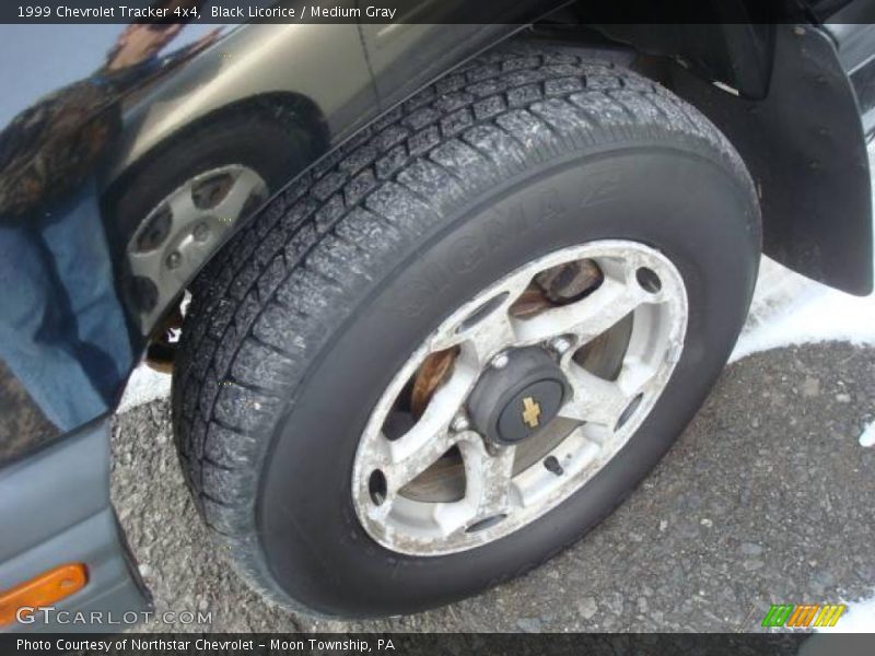 Black Licorice / Medium Gray 1999 Chevrolet Tracker 4x4