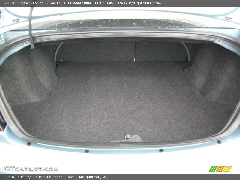 Clearwater Blue Pearl / Dark Slate Gray/Light Slate Gray 2008 Chrysler Sebring LX Sedan