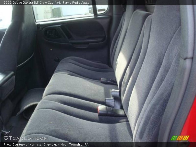 Flame Red / Agate 2000 Dodge Dakota SLT Crew Cab 4x4