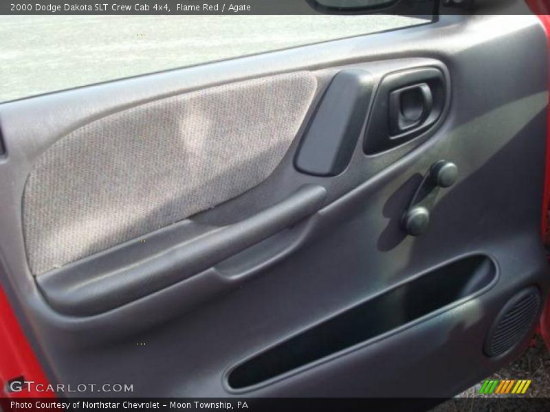 Flame Red / Agate 2000 Dodge Dakota SLT Crew Cab 4x4