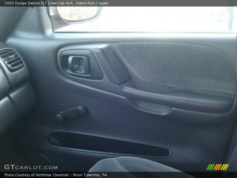 Flame Red / Agate 2000 Dodge Dakota SLT Crew Cab 4x4