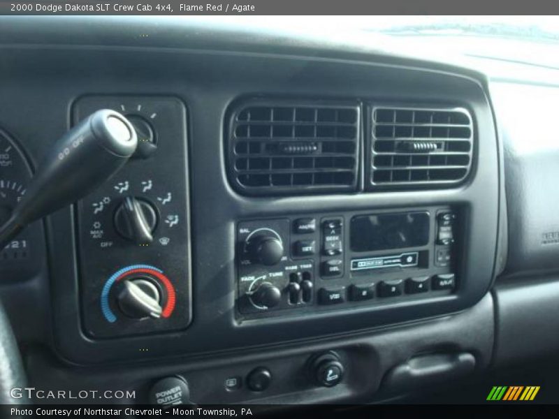 Flame Red / Agate 2000 Dodge Dakota SLT Crew Cab 4x4